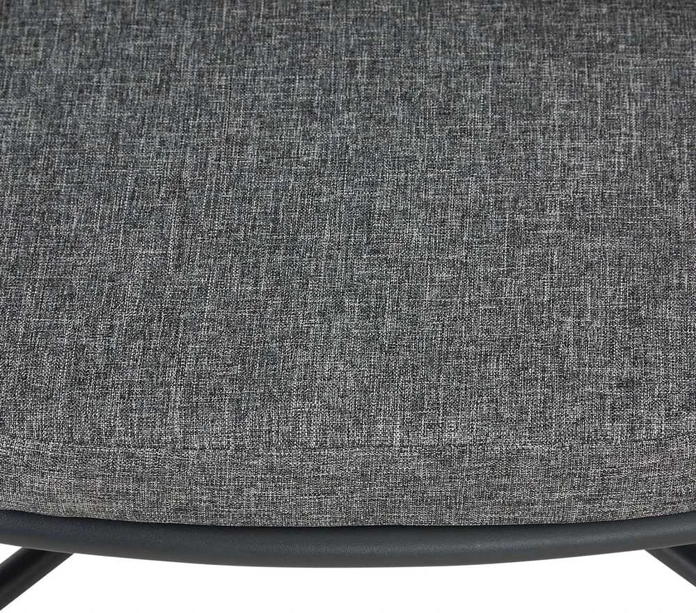 Lauko baldų komplektas Homestyle4U Sodo baldų komplektas, 163x70.5x61 cm, pilka