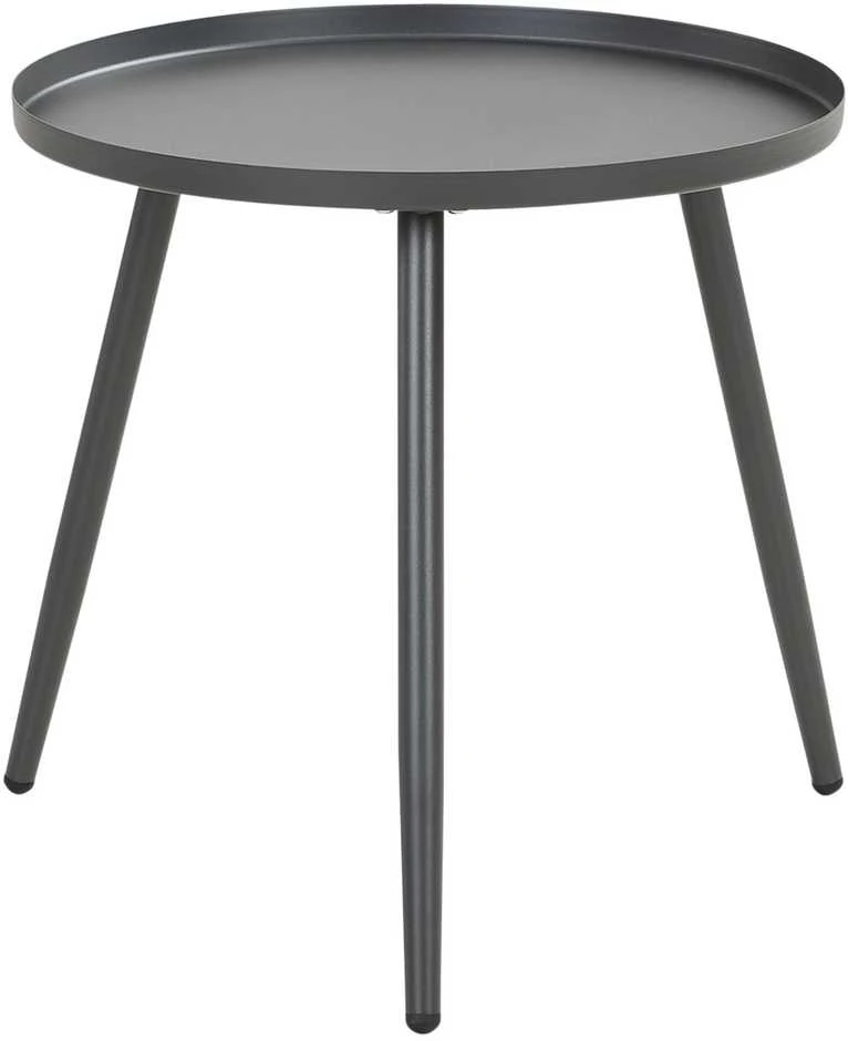 Lauko baldų komplektas Homestyle4U Sodo baldų komplektas, 163x70.5x61 cm, pilka