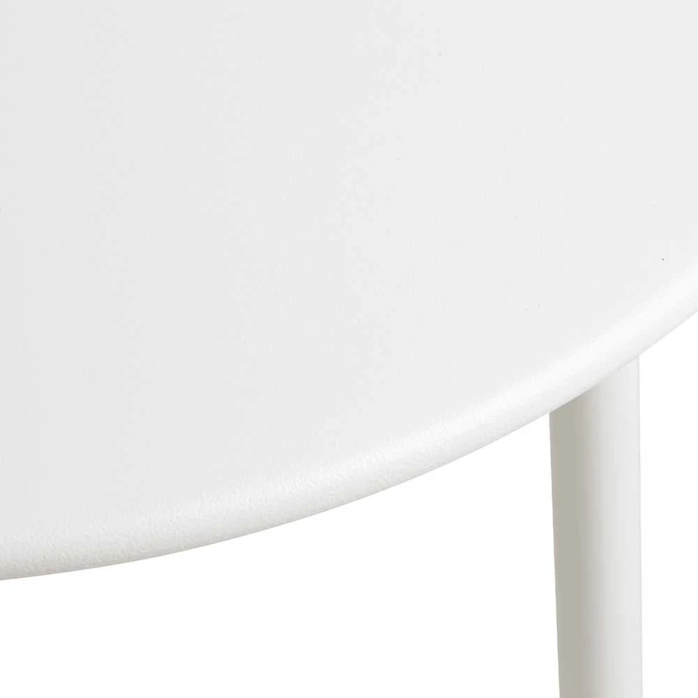 Lauko baldų komplektas Homestyle4U Sodo baldų komplektas, 55x74,5x54 cm, balta