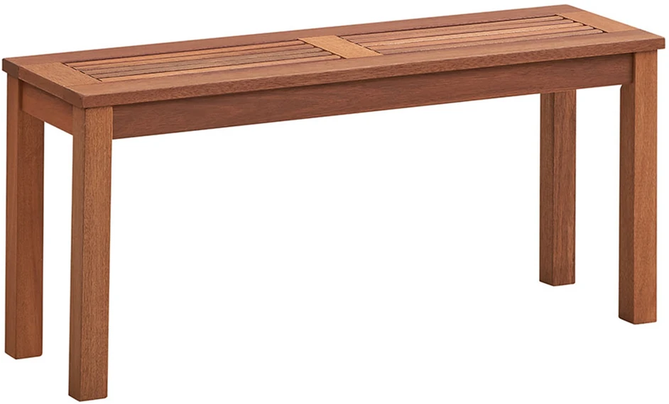 Lauko baldų komplektas Promotions Lauko suoliukas 2 vietų 100,3x30,5x47 cm natūralus