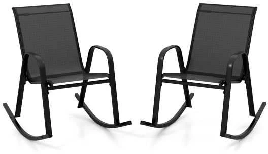 Promotions Lauko supamasis krėslas, 91,4x62,2x86,4 cm, juodas