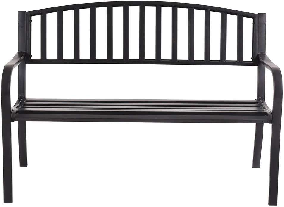 Lauko baldų komplektas Promotions Sodo suoliukas 127x60x87 cm juodas