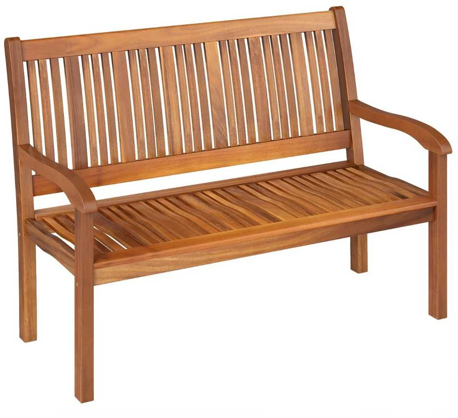 Lauko baldų komplektas Promotions Sodo suoliukas, medinis, 126x63x91 cm, rudas