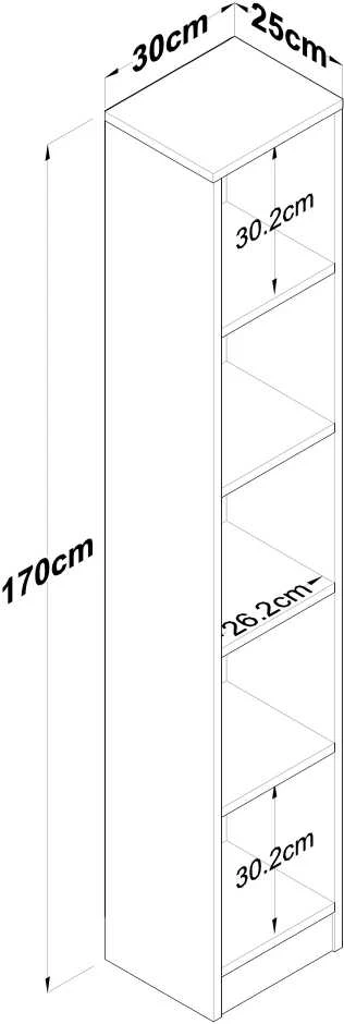 Asir Kalune Design Knygų lentyna HC114 - 2661