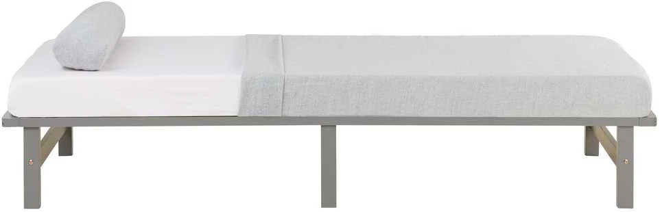 Homestyle4U Lova, 90x28x200 cm, Pilka