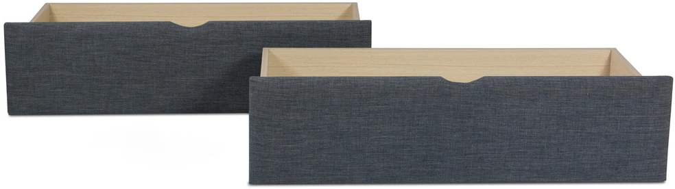 Lova Homestyle4U Lovo stalčių komplektas, 99x37x26 cm, pilka