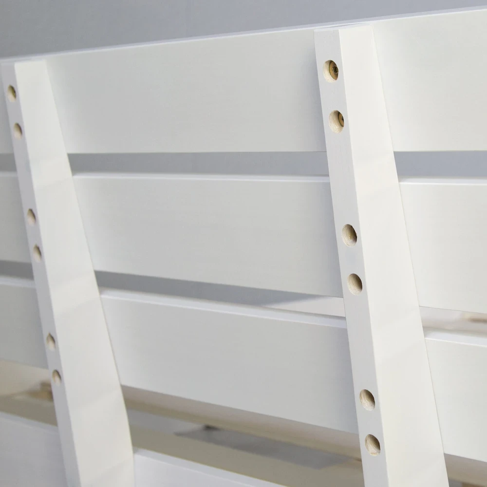 Lova Homestyle4U Lovos rėmas, 164x204x66 cm, balta