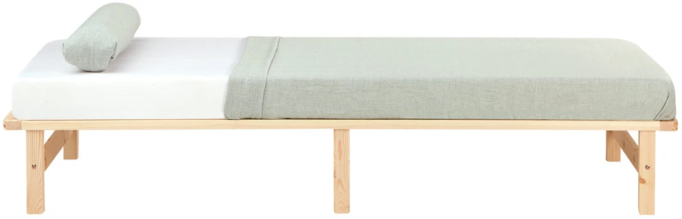 Lova Homestyle4U Lovos rėmas, 90x200x28 cm, rudas