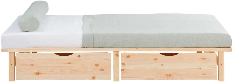 Homestyle4U Lova, 140x28x200 cm, ruda