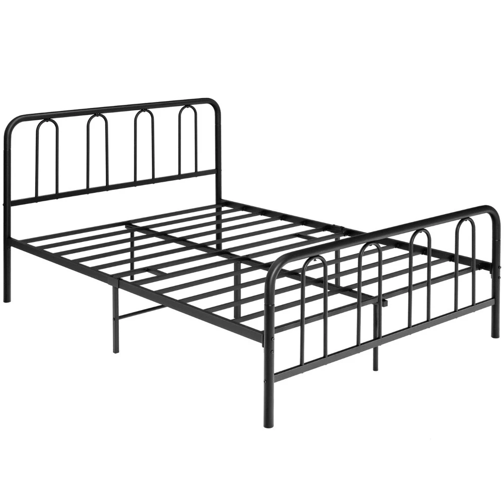 Lova Promotions Metalinis lovos rėmas 197,5x141x101 cm juodas
