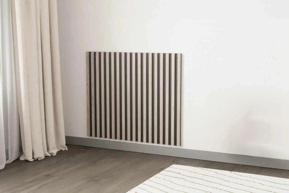Lova Venture Design Sieninis panelis, Pau, 94,5x80 cm, baltas atspalvis