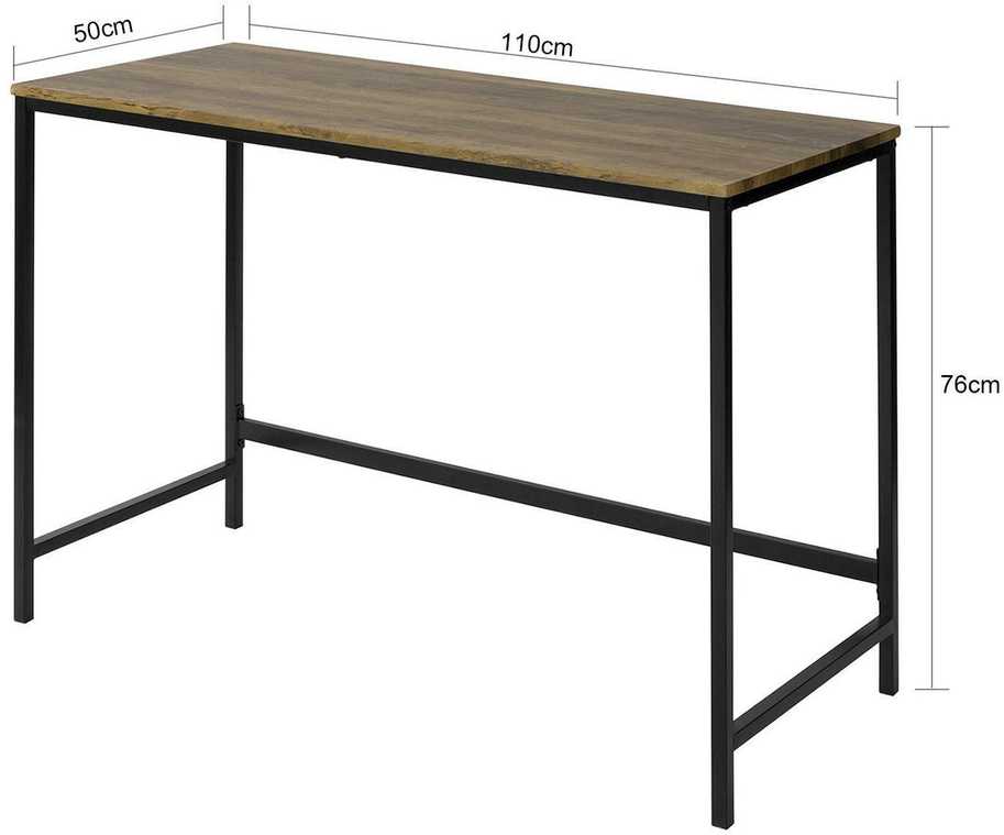 Kampinis stalas, SoBuy FWT68-F, 110x50x76 cm