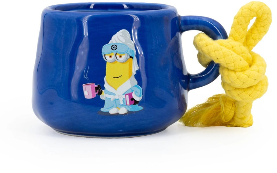 Minions Kvapnioji žvakė keraminėje puodelyje 7x11,5x9 cm žalia