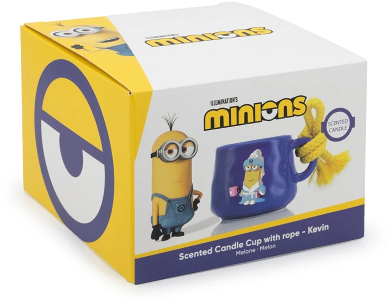 Minions Kvapnioji žvakė keraminėje puodelyje 7x11,5x9 cm žalia