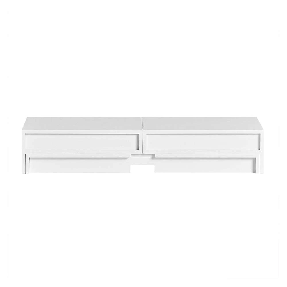 SoBuy monitoriaus stovas su 2 skyriais BBF04-W