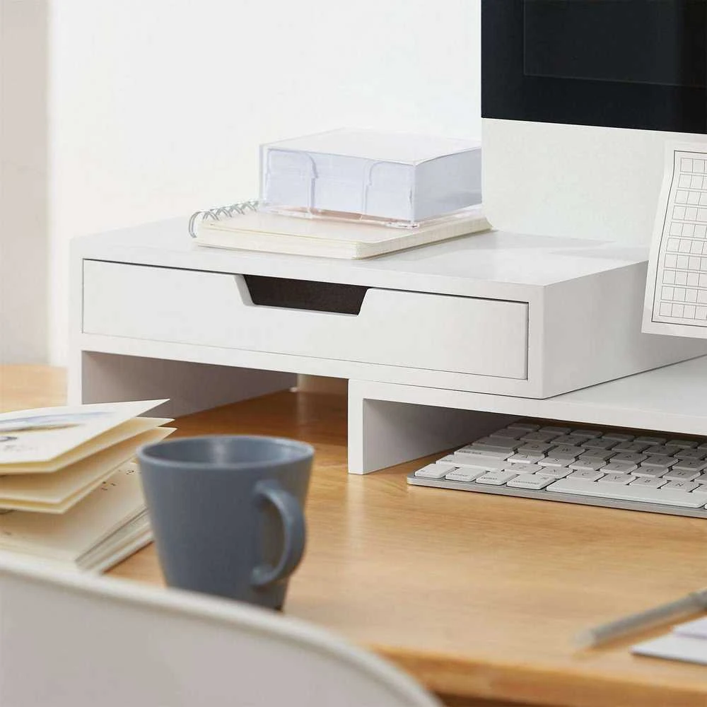 SoBuy monitoriaus stovas su 2 skyriais BBF04-W