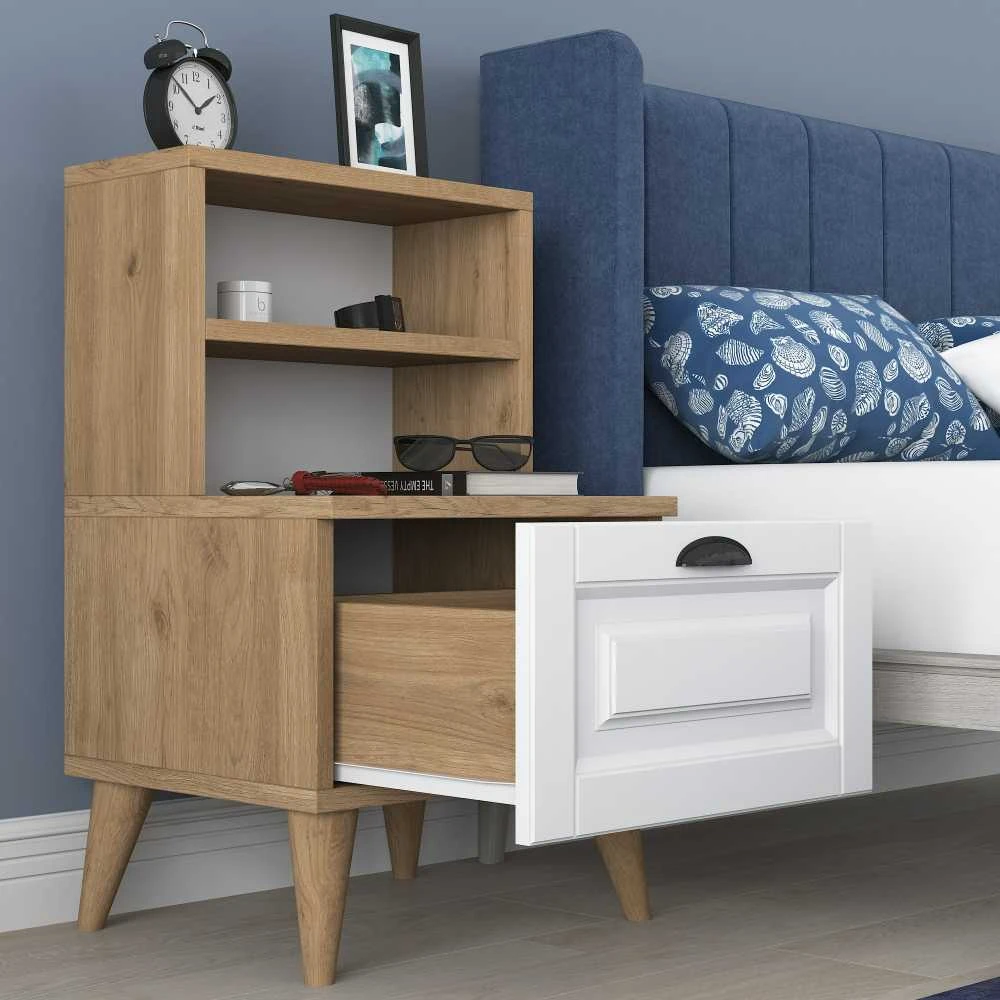 Asir Kalune Design Naktinis staliukas BD105 - 1917 - Walnut