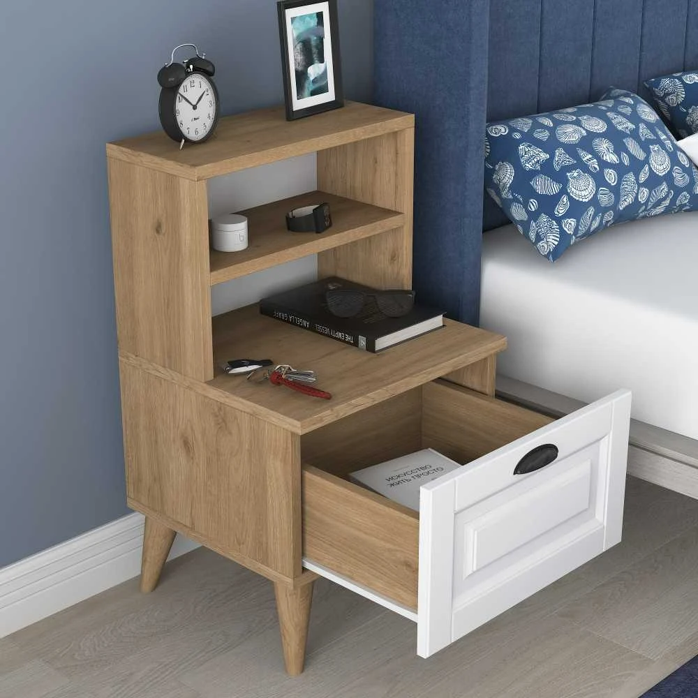 Asir Kalune Design Naktinis staliukas BD105 - 1917 - Walnut