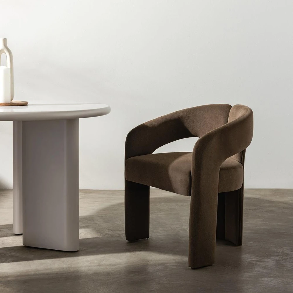 Novanook Apmušalas kėdė, JOEL, 62x56x77 cm, Moka