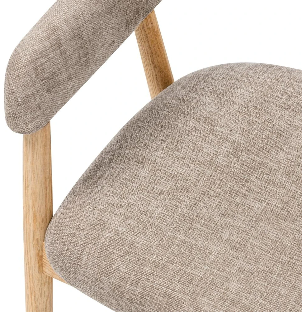 Novanook Čiužinėta kėdė, LARIS, 81x57x54 cm, smėlio spalvos