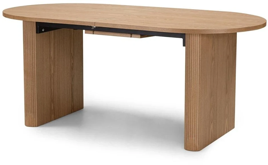 Novanook Ištraukiamas stalas, PLACAUX, 76x180-220x90 cm, Natūralus