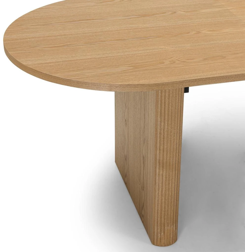 Novanook Ištraukiamas stalas, PLACAUX, 76x180-220x90 cm, Natūralus