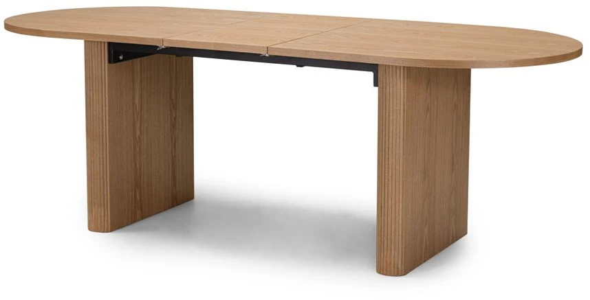 Novanook Ištraukiamas stalas, PLACAUX, 76x180-220x90 cm, Natūralus
