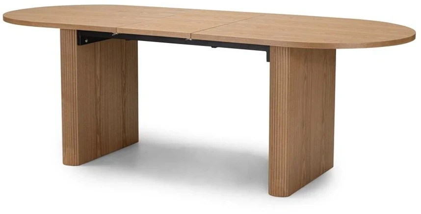 Novanook Ištraukiamas stalas, PLACAUX, 76x180-220x90 cm, Natūralus