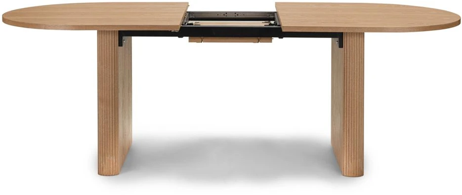 Novanook Ištraukiamas stalas, PLACAUX, 76x180-220x90 cm, Natūralus