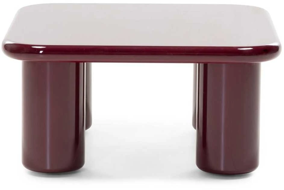 Novanook Kavos staliukas, MURIEN, 34x70x70 cm, Bordo