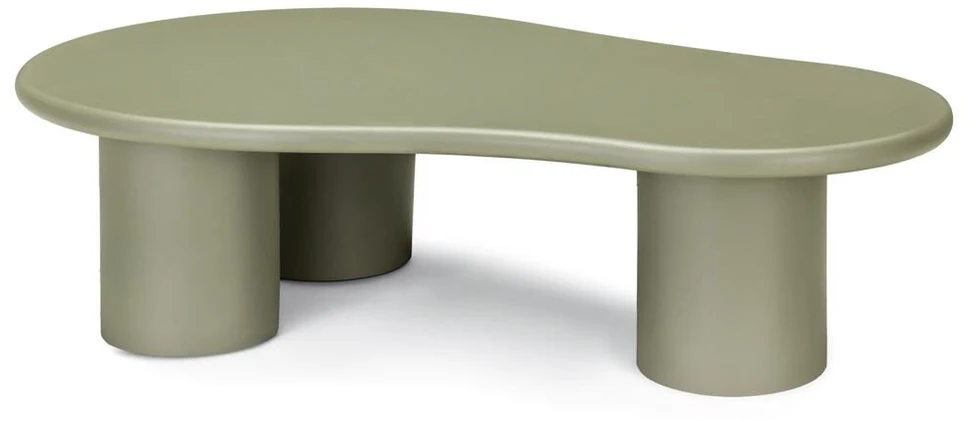 Novanook Kavos staliukas, NUBE, 34x130x80 cm, Žalias