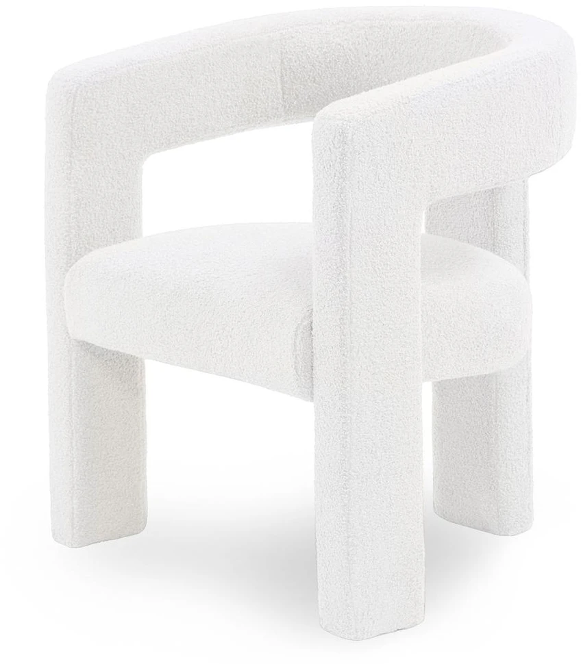 Novanook Lounge kėdė, LAUREN, 66x57x76 cm, Kremas