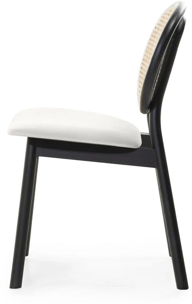 Novanook Medinė kėdė, SUMBA, 81.8x51.1x54.5 cm, Juoda
