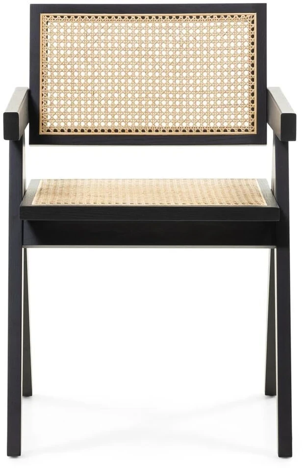 Novanook Medinis kėdė, Freja RENE, 78.5x51.7x54.1 cm, Juoda