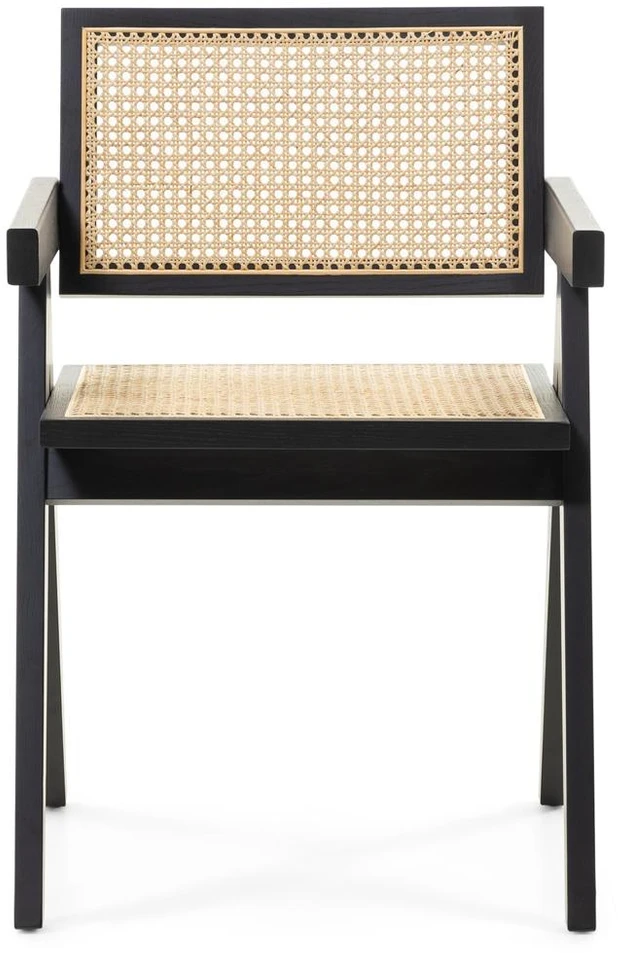 Novanook Medinis kėdė, Freja RENE, 78.5x51.7x54.1 cm, Juoda