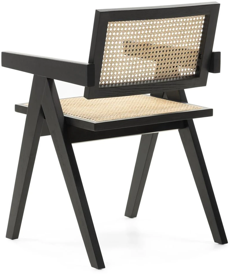 Novanook Medinis kėdė, Freja RENE, 78.5x51.7x54.1 cm, Juoda
