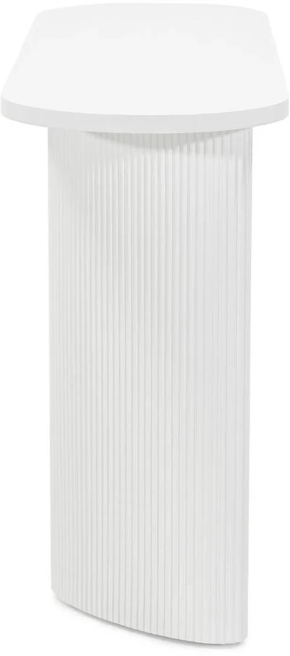 Novanook Rašomasis stalas, ALREQUIN, 140x40x80 cm, Baltas