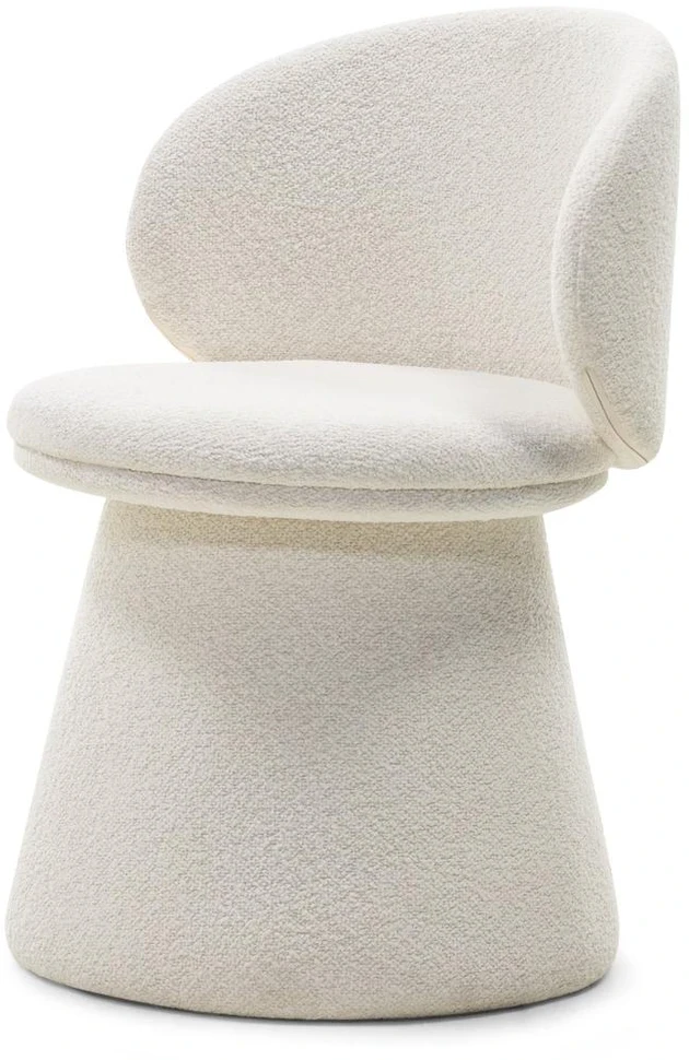Novanook Sukamasis krėslas, CAMILLE, 56x54x76,5 cm, Baltas
