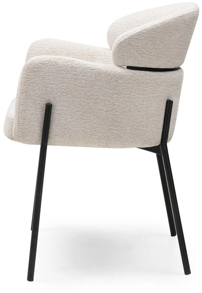 Novanook Valgomojo kėdė, MAREO, 62x62x81 cm, Kremas