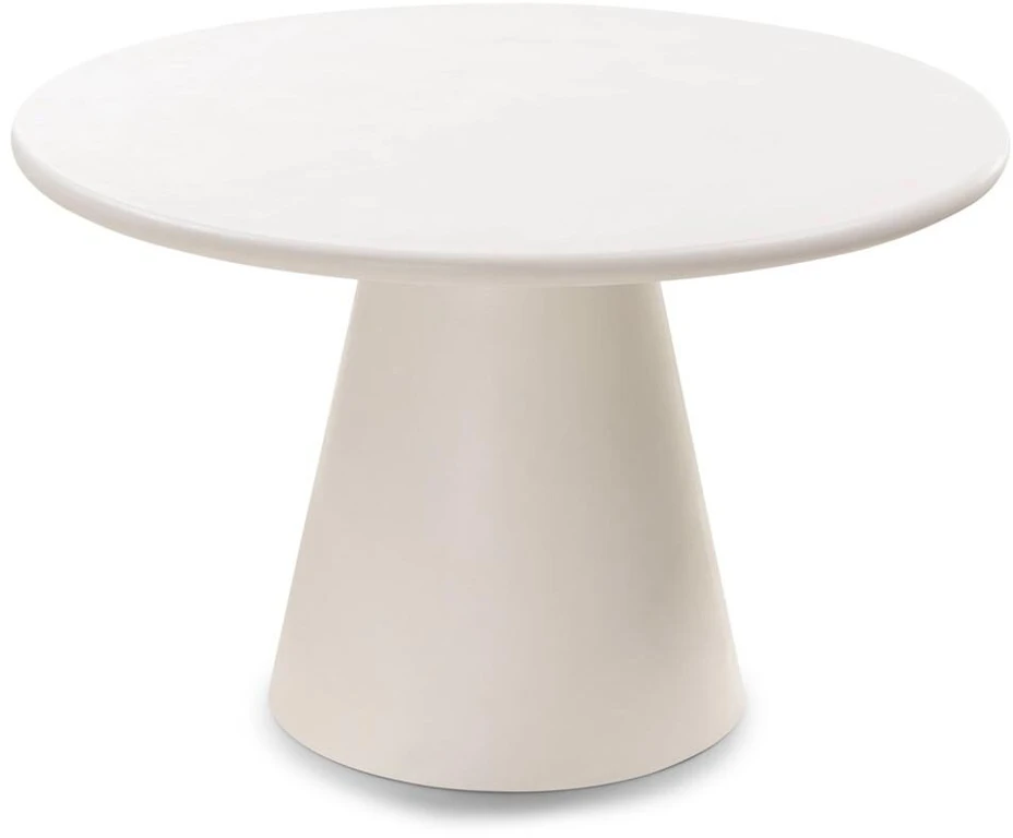 Novanook Valgomojo stalas, ADEL, 120x120x76 cm, Kremas