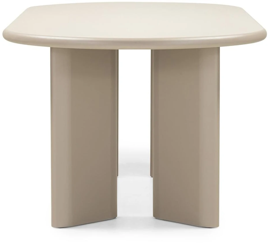 Novanook Valgomojo stalas, LOREN, 75x220x100 cm, Smėlio spalvos