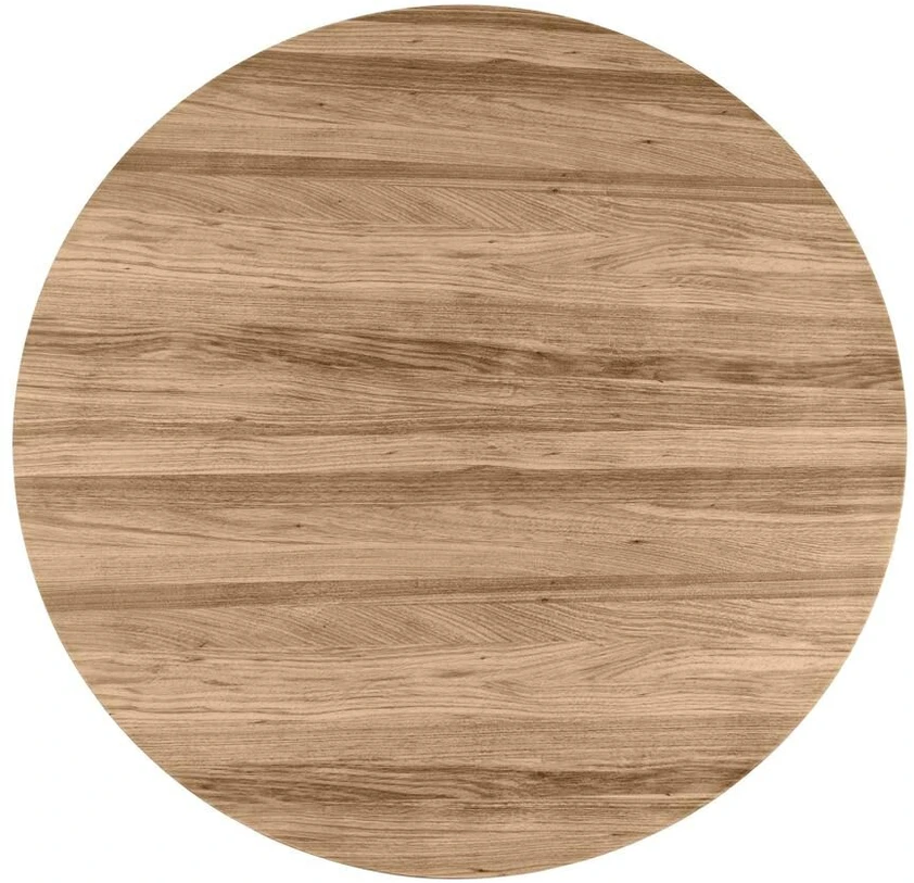 Novanook Valgomojo stalas, MARIEL, 120x120x76 cm, natūrali mediena