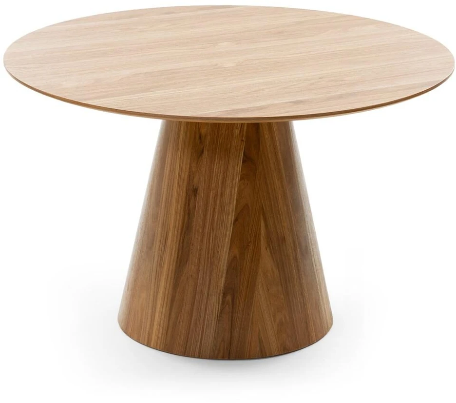 Novanook Valgomojo stalas, MARIEL, 120x120x76 cm, natūrali mediena