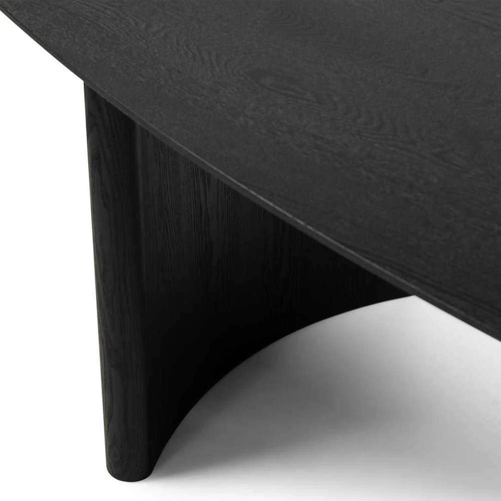 Novanook Valgomojo stalas, MARIS, 76x200x100 cm, Tamsiai rudas