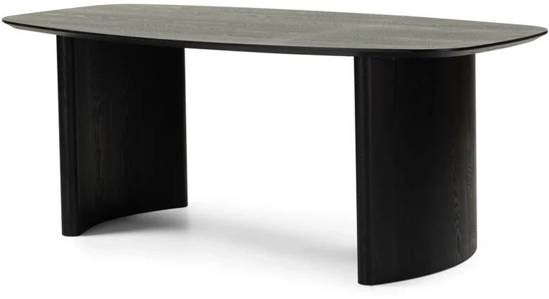 Novanook Valgomojo stalas, MARIS, 76x200x100 cm, Tamsiai rudas
