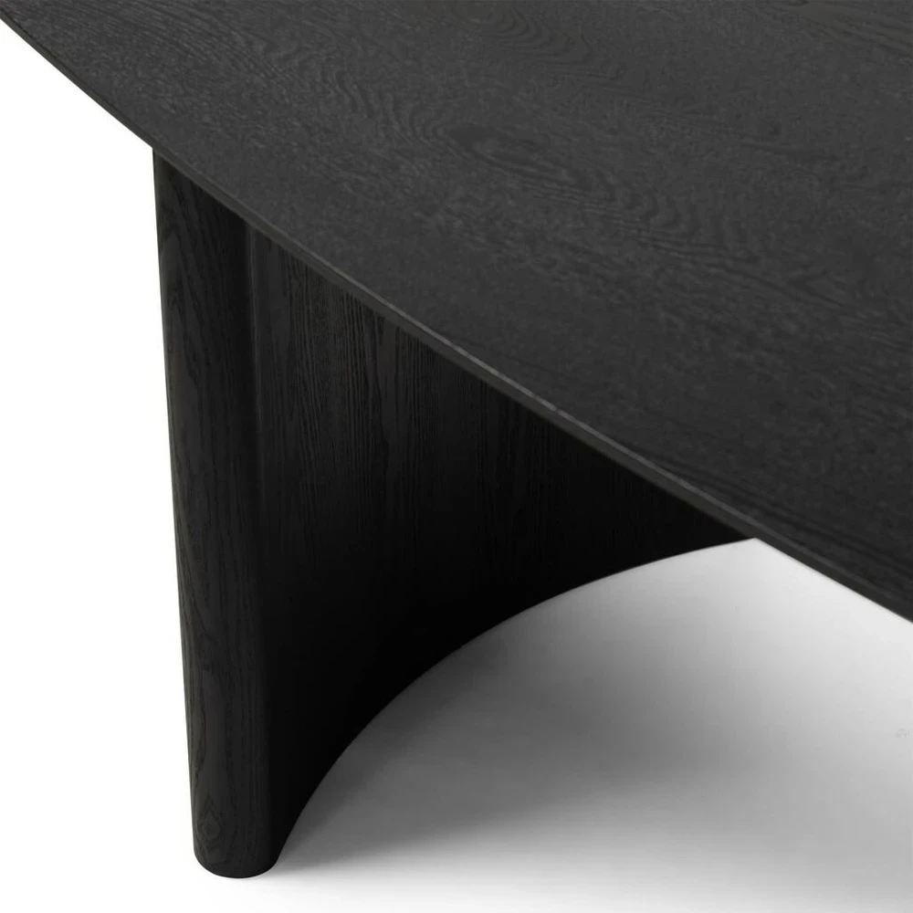 Novanook Valgomojo stalas, MARIS, 76x200x100 cm, Tamsiai rudas