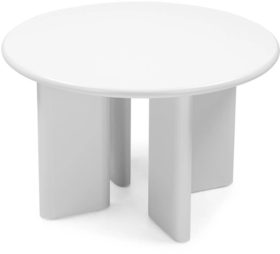 Novanook Valgomojo stalas, MOLIQ, 120x120x75 cm, smėlio pilkas