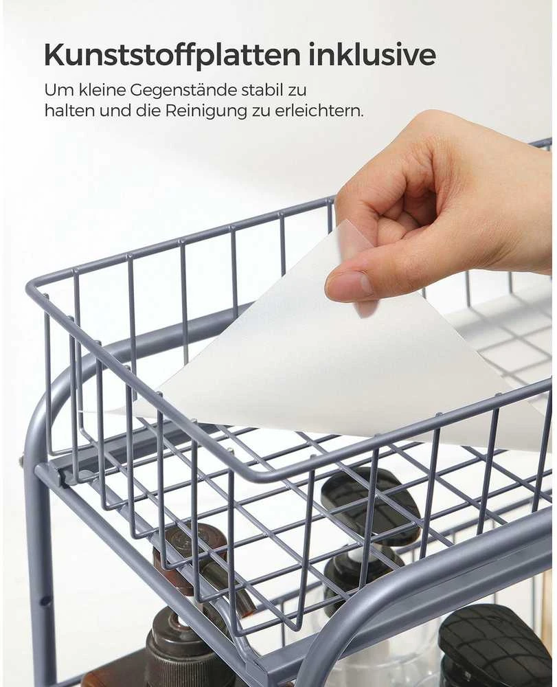 Songmics Virtuvės organizatorius su 2 stalčiais