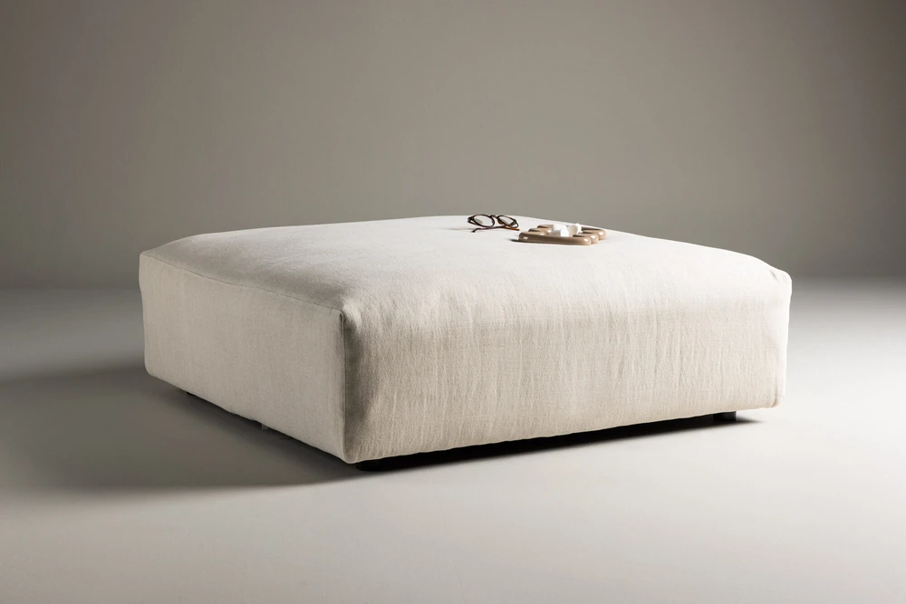 Otomano, Mavi modulis, 105x105x37 cm, kreminis