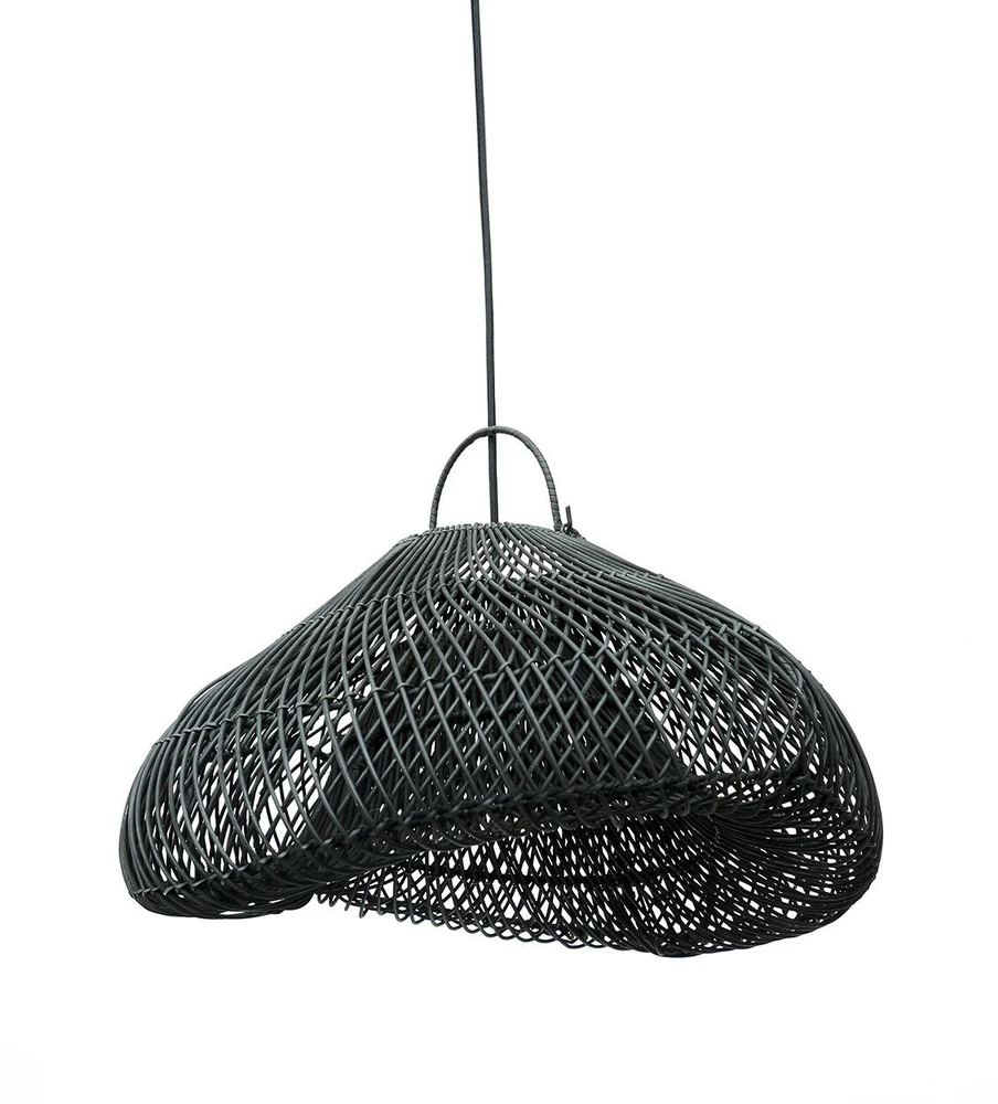 Pakabinamas šviestuvas Bazaar Pendalas, Debesis, 0,6x0,6x0,35 m, Juoda